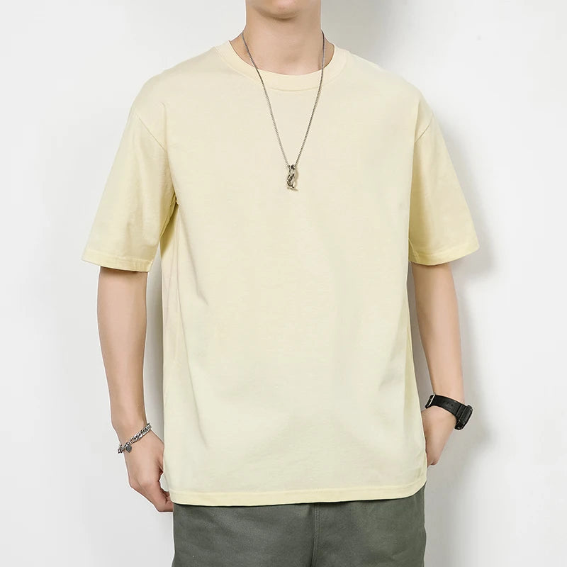 Camiseta Oversized Heavy Cotton 260GSM – Streetwear Premium