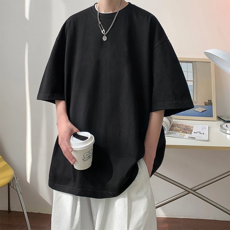 Camiseta Oversized Premium 260GSM – Streetwear Unisex