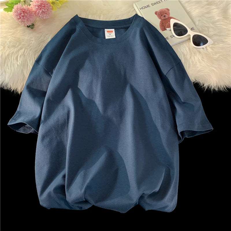 Camiseta Oversized Premium 260GSM – Streetwear Unisex